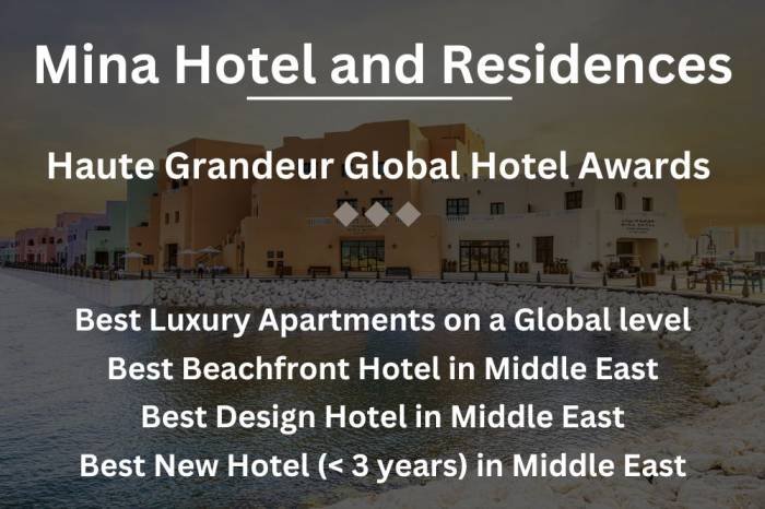 Mina Hotel and Residences 2024